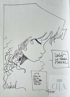 Loisel/La QDLDT. Dessin original dédicacé réalisé dans… | Dagoty