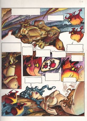 Alfonso Azpiri | Carpe Diem en enfer pg 30 | Artcoholics