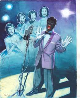 Aldo Di Gennaro | Le Chordettes e il Boogeyman [Almanacco della paura 2010, ed. Sergio Bonelli] | 2DGalleries