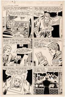 TALES OF SUSPENSE #77 CAPTAIN AMERICA COMIC BOOK PAGE ORIGINAL ART BY JACK KIRBY, JOHN ROMITA & FRANK GIACOIA (FIRST PEGGY CARTER). | Hake’s