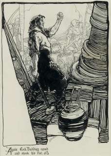 SEAFARING JOSEPH CLEMENT COLL. "Again Cock Badding raved and shook his fist."