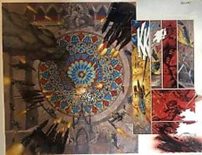 Nicolas Guénet  - Double planche originale (p.177-178) + mise en couleurs originale - Yiu T.1 - Aux enfers - (1999) | Catawiki