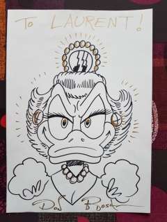 Oncle Picsou - Dessin original couleurs - Goldie / Doretta Dorémi | Catawiki