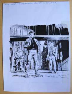 Mister No #269 - R. Diso - original cover "Agli ordini della CIA" - Page volante | Catawiki