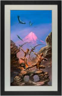 BORIS VALLEJO FANTASY OLYMPICS - ARCHERY 1987 CALENDAR ORIGINAL ART. | Hake’s