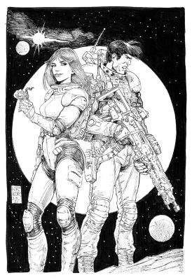Arkadiusz Klimek, Jean-Claude Mézières (Décors) | Valerian et Laureline - fan art | 2DGalleries