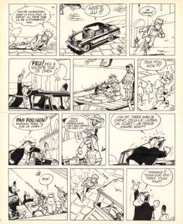 Maurice TILLIEUX (1921-1978) - Gil Jourdan - Le gant a trois… | Huberty Breyne