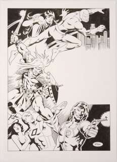 Jean-Yves Mitton (19... | Page Sommaire TITANS ( N° 1 à 4) encre de chine sur... | Stanley’s Auction