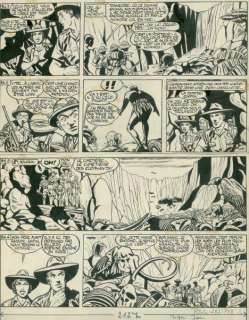 Hubinon, Victor | TIGER JOE. LA PISTE DE L’IVOIRE. Encre de Chine pour la | Coutau Bégarie