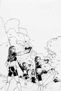 Paty. Christian - Â«Kookarru UniverseÂ». Encre de Chine pour le dessin du 4e