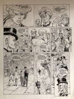 Parras, Juan Antonio  - Originele pagina (p.11) - De Verborgen Grenslijn - (2007) | Catawiki