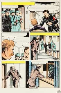 Mieczysław Wiśniewski (1925 - 2006) | Mieczysław Wiśniewski | ’Kapitan Kloss. Żelazny krzyż", plansza nr 9, 1973 | Desa Unicum