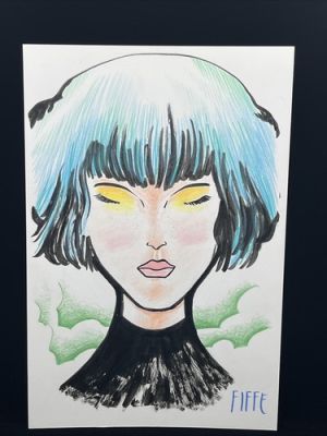 Gris Original Art SIGNED Michel Fiffe Special Reserve Games SRG Conrad Roset | eBay US (Buy It Now)