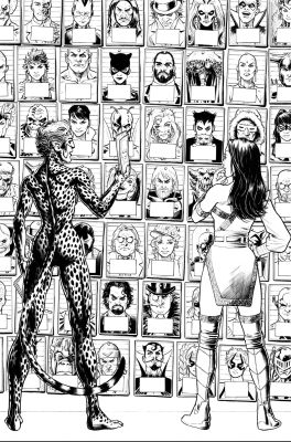 Nicola Scott | Covers - Cheetah and Cheshire Rob the Justice League #2 | Nicola Scott