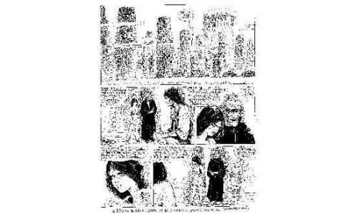 ROSINSKI G. Â«ThorgalÂ». Encre de Chine noire pour la planche 9 de l’album | Tessier Sarrou