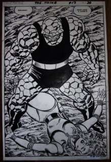 The Thing # 17 page 24 - Original Artwork by Ron Wilson - EO | Catawiki