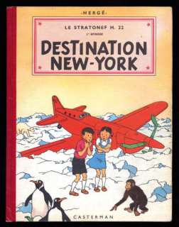 Herg - JO, ZETTE ET JOCKO DESTINATION NEW-YORK Album cartonné, EO Casterman