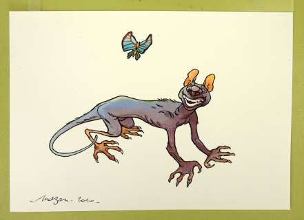 Mazan Très Belle... | MAZAN Très belle dédicace Accompagnant le Carnet d’auteur... | Vermot et Associés