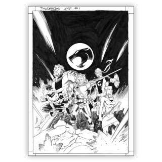 Declan Shalvey | Thundercats Lost : Issue 01 Variant Cover Art | Declan Shalvey