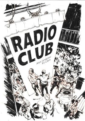 Ké Clero | Radio Club - Couverture originale | 2DGalleries