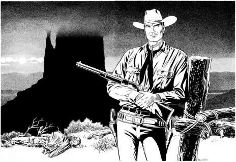 Fabio Civitelli - Tex nella Monument Valley