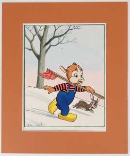 ARNAL José Cabréro Roudoudou Superbe... - Lot 317 - ARNAL José Cabréro Roudoudou Superbe illustration pour...