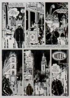 Tardi | Le der des ders Encre de Chine pour une planche pleine d’ambiance | Millon