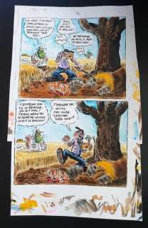 Vuillemin - Ligne sale - Gag original - Nike (1998) | Catawiki