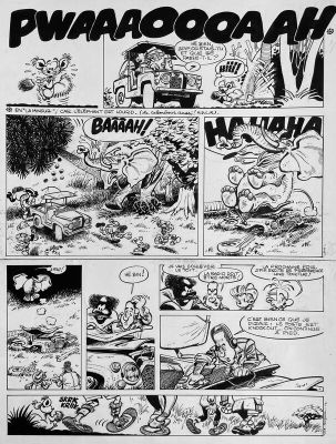 Jean-Claude Fournier | 1973 - Spirou : le Gri-Gri du Niokolo Koba | 2DGalleries