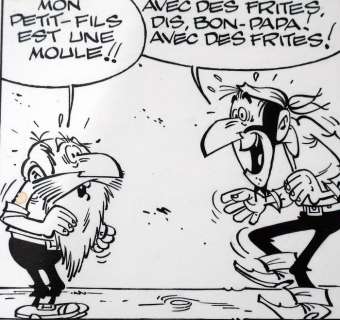 Remacle, Marcel - Originele pagina (p.13) - Ouwe Niek en Zwartbaard 10 - Het spookschip / Le Trois-mÃ¢ts fantôme - (1967) | Catawiki