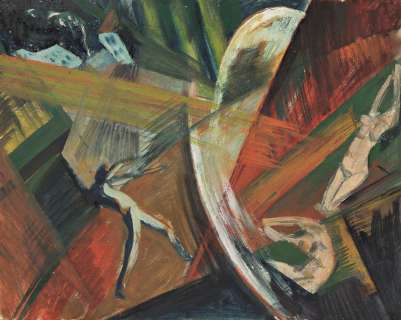 ALEXANDRA EXTER (1882-1949) Stage design for "Romeo and Juliet." | Swann Galleries