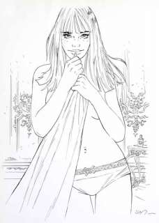 Jim | Une nuit Ã  Rome, illustration Ã  l’encre de Chine… | Banque Dessinée