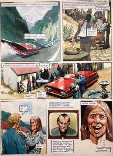 Lawrence, Don - Originele pagina in kleur - Trigië - De Genezende Gokker / The Gambler / Nastor, the Faith Healer - (1975) | Catawiki