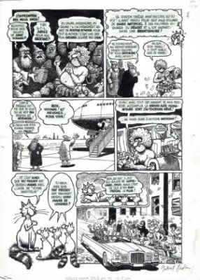 Gilbert Shelton | The Freak Brothers – Fat Freddy – The sacred sands of Pootweet | La Galerie de la Bande Dessinée