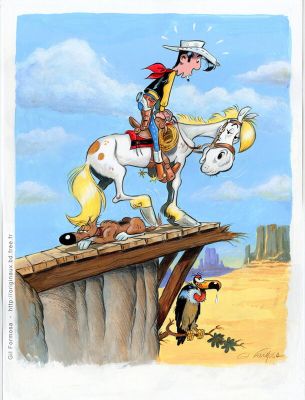 Gil Formosa, Morris (Concept), René Goscinny (Concept) | Lucky LUKE Bridge | 2DGalleries
