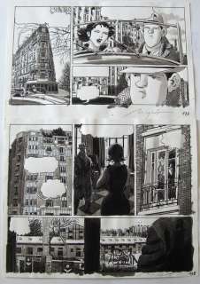 Moynot, Emmanuel  - Planche originale - Nestor Burma T.8 - L’envahissant cadavre de la plaine Monceau (2009) | Catawiki