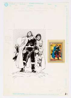 Vandal Savage #110 original artwork (1991) drawn and signed by Greg… | Comic Book Auctions ltd