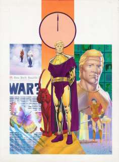 DAVE GIBBONS & JOHN HIGGINS - DAVE GIBBONS & JOHN HIGGINS - Watchmen (Les gardiens), tome 6 - Illustration originale de couverture