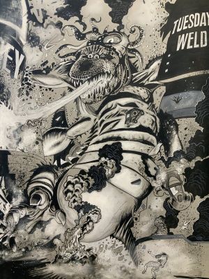 Stewart Kenneth Moore | Bad IDEA ‘Kaiju’ Page 8 of 11 | 2DGalleries