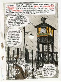 Vuillemin  - Dessin original - Hommage Ã  Tardi - DBD (Dossiers de la Bande Dessinée) -  (2012) | Catawiki