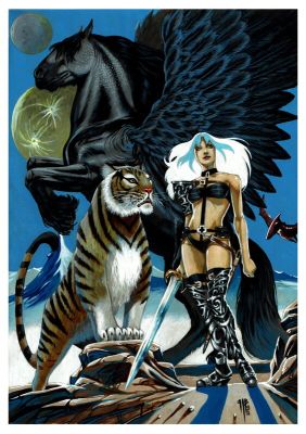 Philippe Bringel | Taarna - metal hurlant | 2DGalleries