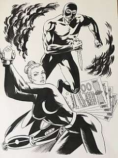  - Walter Venturi - Hommage Ã  Diabolik - Page volante 