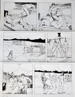 Milo Manara | L’odyssée de Giuseppe Bergman T9 | 2DGalleries