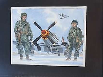 Jarbinet, Philippe - Airborne 44  - Dessin original pour un ex-libris - (2014) | Catawiki