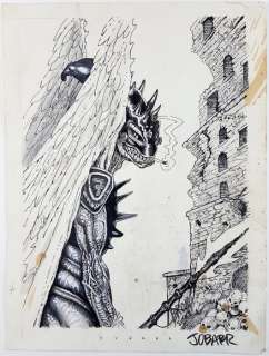 James O’Barr - Original drawing - Judaha | Catawiki