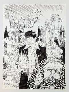 Dylan Dog - Copertina Originale "Il Cuore di Johnny" - Page volante - (2013) | Catawiki