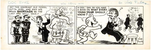 VING FULLER Original Daily Comic Strip DOC SYKE | eBay Europe (Buy It Now)