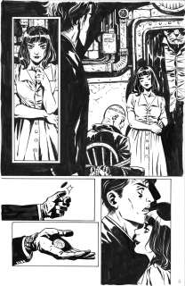 Becky Cloonan | Batman : The Long Halloween - The Last Halloween Issue #8 Page 08 (DC Comics) by Becky Cloonan | Becky Cloonan