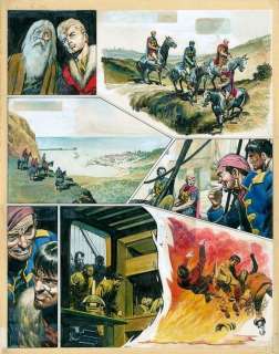 Trigië - Originele pagina in kleur - Trigië - De Zonen van de Keizer (1968) | Catawiki