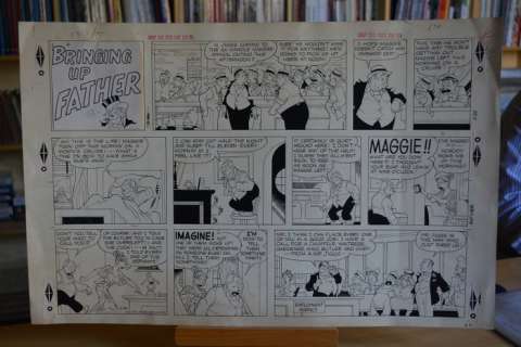 Bringing up Father 6-30 - Tavola originale domenicale - Page volante - EO | Catawiki